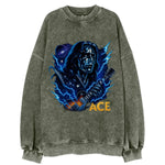Cosmic Chrome Portrait - Vintage Sweatshirt