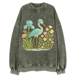 Mint Crane - Vintage Sweatshirt