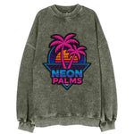 Neon Palms - Vintage Sweatshirt