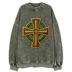 Durrow Cross - Vintage Sweatshirt