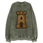 Castle Tower  - Vintage Sweatshirt