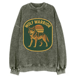 Wolf Warrior  - Vintage Sweatshirt