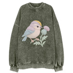 Firecrest Thistle Crown - Vintage Sweatshirt