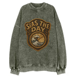 Seas The Day  - Vintage Sweatshirt