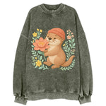 Peach Otter - Vintage Sweatshirt