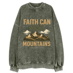 Matthew 17:20 Mountains - Vintage Sweatshirt