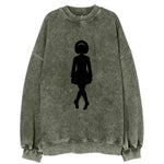 Irish step dancer traditional pose - Vintage Sweatshirt