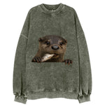 River Otter  - Vintage Sweatshirt
