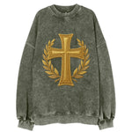 Victory Cross  - Vintage Sweatshirt