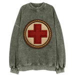 Medical Cross  - Vintage Sweatshirt