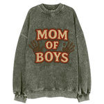 Mom Of Boys  - Vintage Sweatshirt
