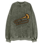 Trombone  - Vintage Sweatshirt