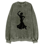 Flamenco dancer passionate stance - Vintage Sweatshirt