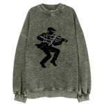 Irish folk musician traditional jig - Vintage Sweatshirt