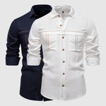 François Blanchet Horizon Linen Shirt