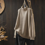 GRACE��� | Relaxed Fit Waffle Sweater