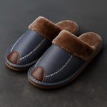 Fabian Leather House Slippers
