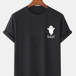 Halloween Ghost Print T-Shirt