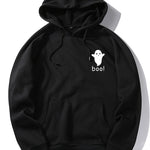 Cute Ghost Print Hoodie