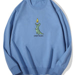 Comet Dinosaur Print Cotton Sweatshirt