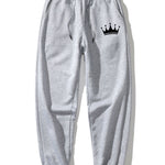 King Print Hoodie & Crown Print Jogger Pants