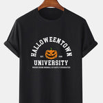 Halloweentown Pumpkin Print T-Shirt