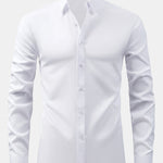 3 Pieces Long Sleeve Button Up Dress Shirt