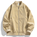 Alonso Suede Bomber Jacket