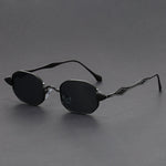 Sebastien Sculpted Metal Sunglasses