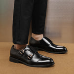 Leonardo Double Monk Strap Shoes