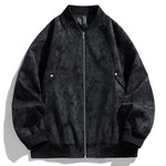 Alonso Suede Bomber Jacket
