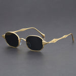 Sebastien Sculpted Metal Sunglasses