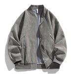 Alonso Suede Bomber Jacket