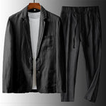 Emilio Linen Suit Set