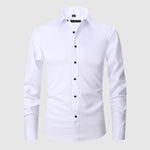 Henri L'Éclatant Slim-Fit Stretch Dress Shirt