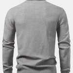 Checkerboard Textured Turtle Neck Sweater