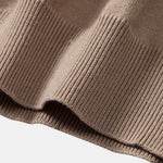 Horizontal Stripe Pattern Crew Neck Sweater