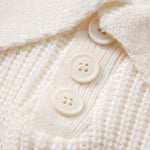 Long Sleeve Textured Knit Polo Shirt
