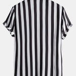 Wide Stripes Shirts & Swim Shorts