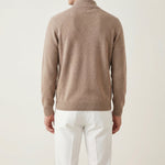 Renardo Zip Up Caramel
