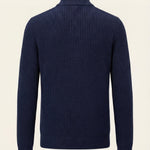 Sandron Navy Knit Zip