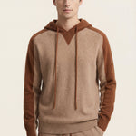 Jaquard Cashmere Tracksuit Beige