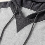 Jaquard Cashmere Tracksuit Grey