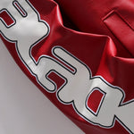 Black Air Leather Racing Jacket