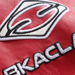 Black Air Leather Racing Jacket