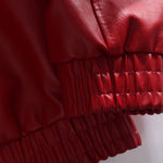 Black Air Leather Racing Jacket