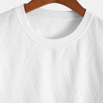 Diamond Jacquard Arc Hem T-Shirt & Diamond Jacquard Shorts