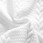 Twist Jacquard Arc Hem T-Shirt