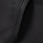 Zipper Bear Print Teddy Lined Hoodie