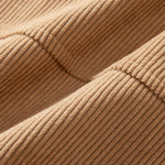 Relax Fit Corduroy Half-Zip Hooded Pullover & Straight Leg Corduroy Pants